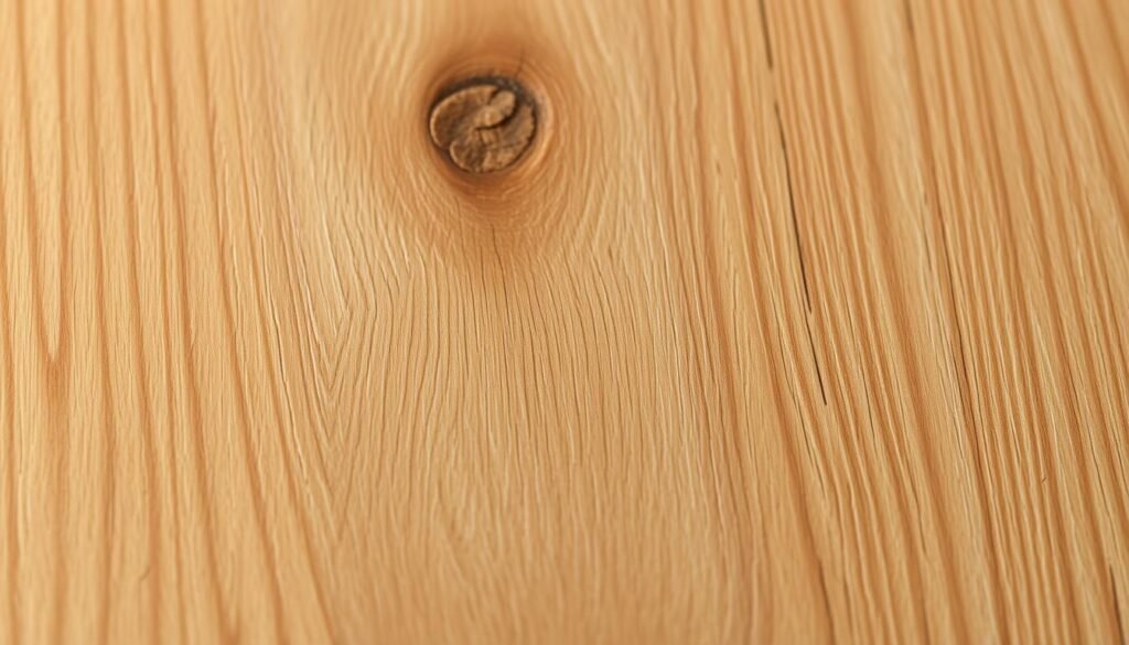 A close-up, high-resolution photograph of a natural white oak wood texture. The grain is prominent, with a warm, golden hue and subtle knots and variations across the surface. The lighting is soft and diffused, casting gentle shadows that accentuate the depth and richness of the wood. The image is framed to capture the tactile, organic quality of the material, showcasing its timeless appeal and natural beauty. The focus is sharp, with a shallow depth of field to isolate the wood texture and create a sense of depth and dimensionality.
