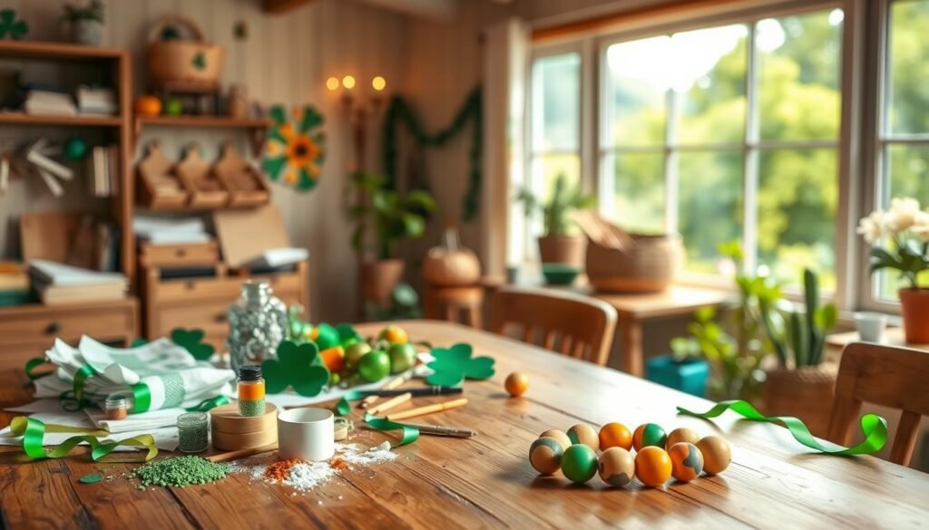 Your home holds hidden treasures waiting to become March magic. Let’s turn forgotten items into festive wonders using clever upcycling techniques that spark joy without draining wallets. You’ll discover how ordinary objects transform through fresh perspectives and a dash of creativity.