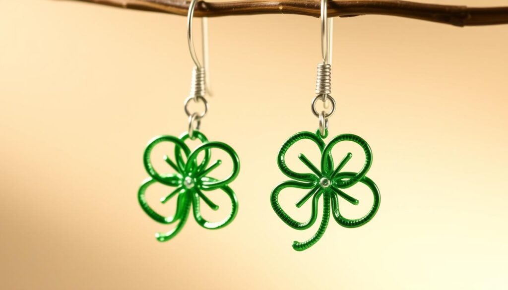 Your hands can weave luck into something you’ll want to wear all March long. Jewelry-making merges cultural symbolism with personal style – creating pieces that spark conversations wherever you go. These projects turn simple materials into meaningful adornments celebrating heritage through modern design.