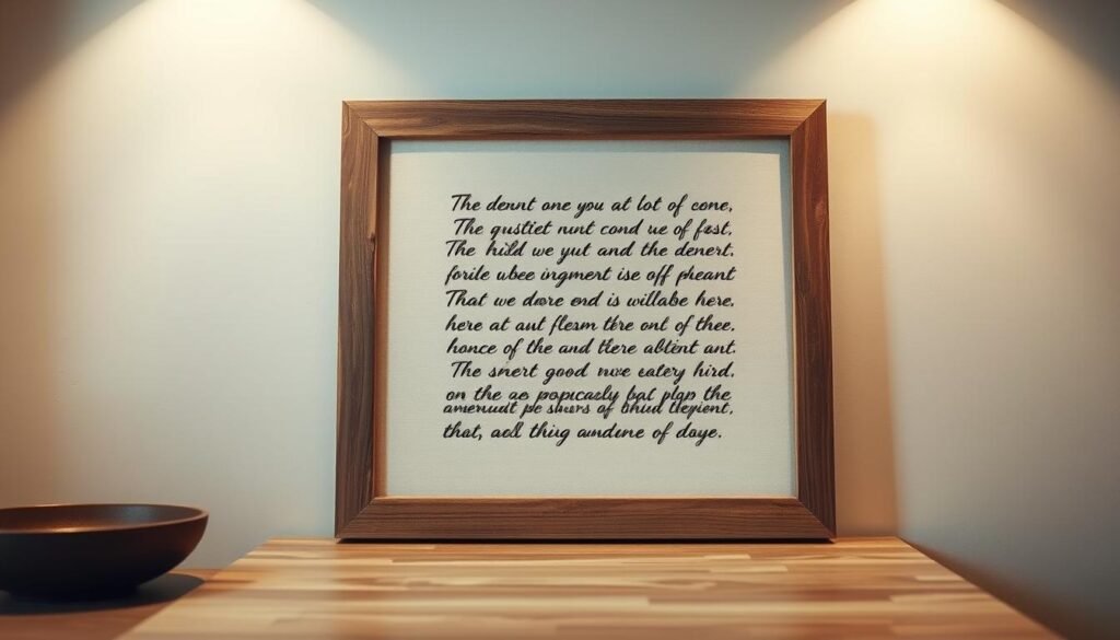 Canvas transforms sacred text into visual anchors that breathe life into your walls. Unlike temporary décor, these woven fabric pieces offer timeless ways to display verses that shape your family’s spiritual rhythm. The texture catches light differently throughout the day—reminding you of truth’s enduring presence.