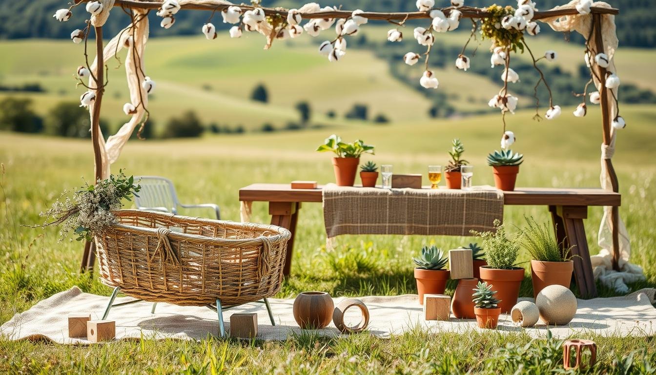 locally grown baby shower theme