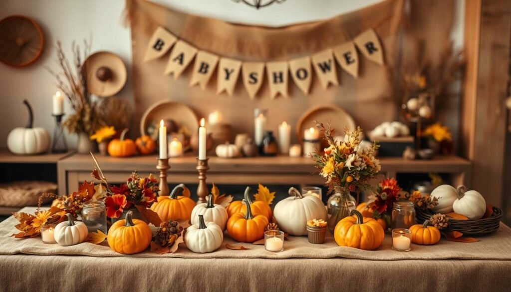 october baby shower ideas