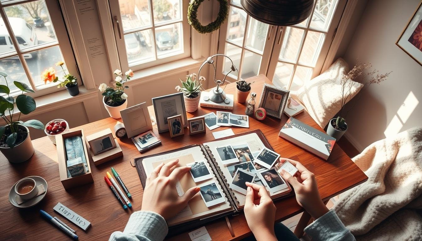 photo journal ideas memories scrapbook