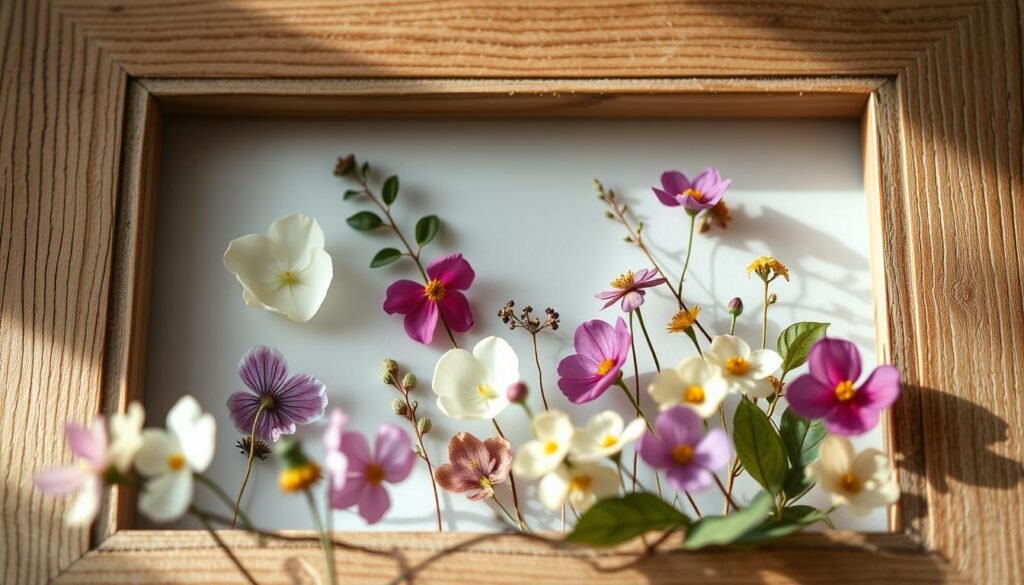 pressed flower frame