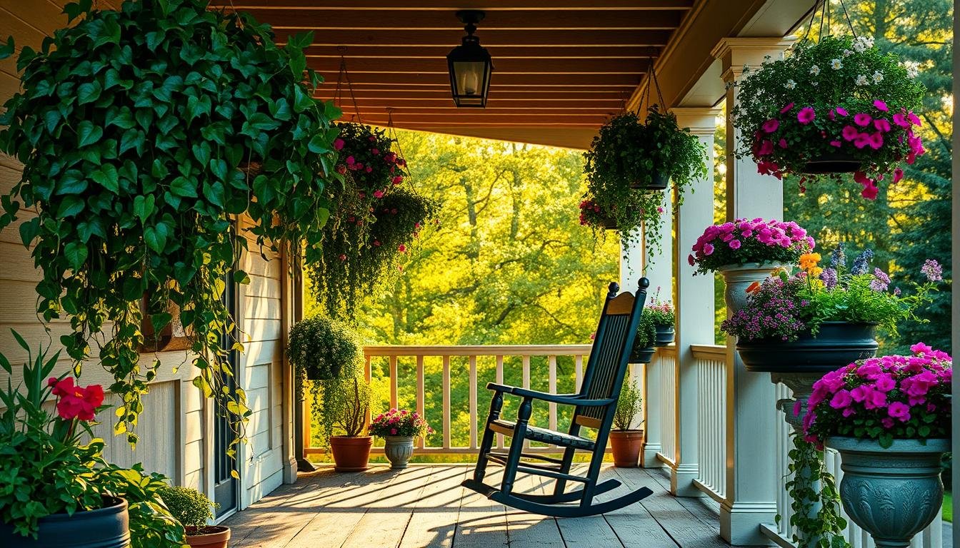 rocking chair porch decorating ideas