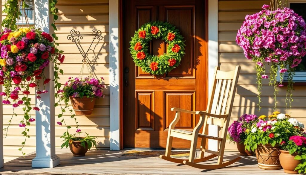 spring front porch