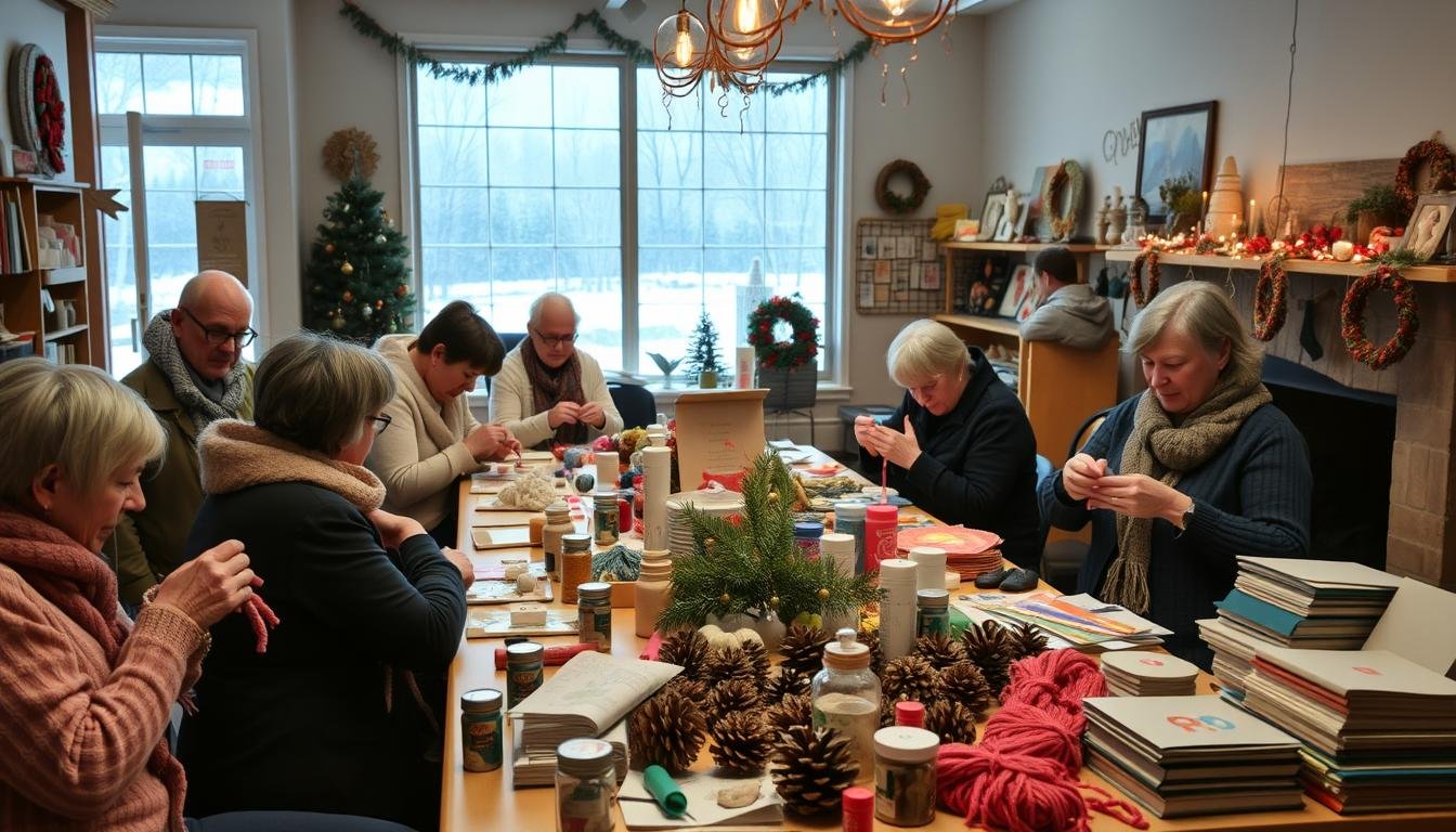 winter crafts adults
